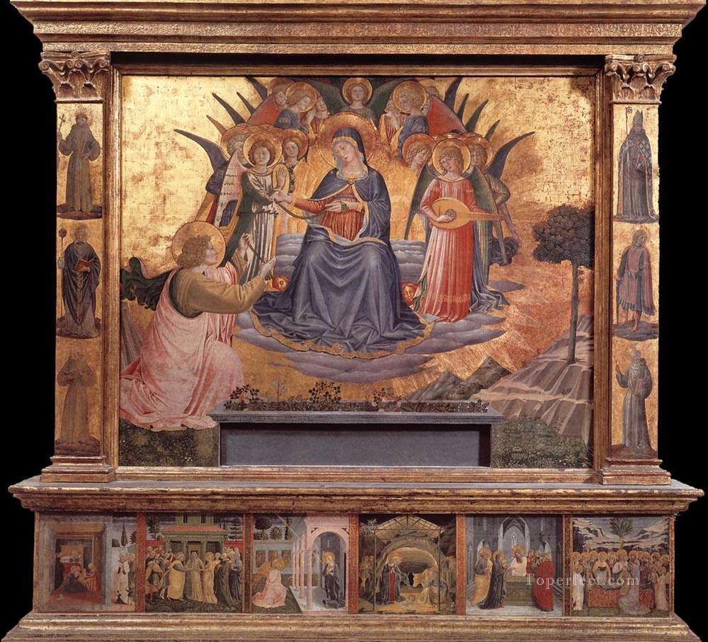 Madonna della Cintola Benozzo Gozzoli Oil Paintings